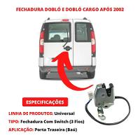 Fechadura Porta Traseira Baú C/Switch Dobló E Cargo Após 02 - 6
