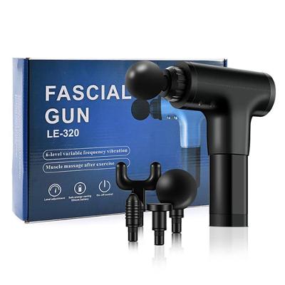 Massageador Elétrico Alívio Muscular 6 Níveis Preto