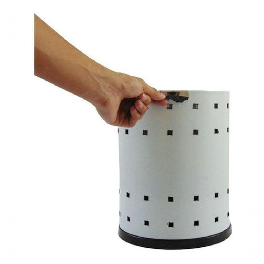 Lixeira Telada Aço Inox 13L Para Casa Ou Escritório Inox - 2