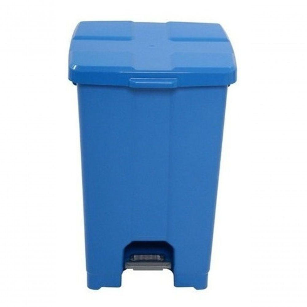 Kit Com 11 Lixeira Plástica 30 Litros Com Pedal Branco - 5