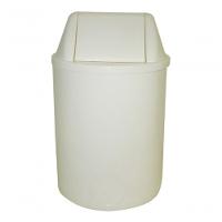 Lixeira Plástica Com Tampa Vai-Vem 50 Litros Vermelho - 3