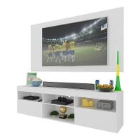 Rack Com Painel Tv 65" Holanda Br3059 Branco - 6