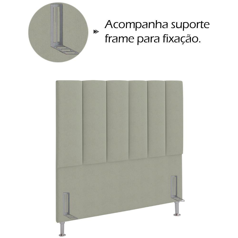 Cabeceira Solteiro 90 Cm Sevill Veludo Sl 940 Peer Sl 940 - 4