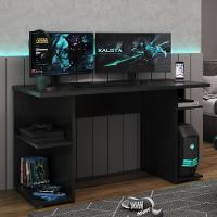Mesa Para Computador Gamer Preto Carraro - 1