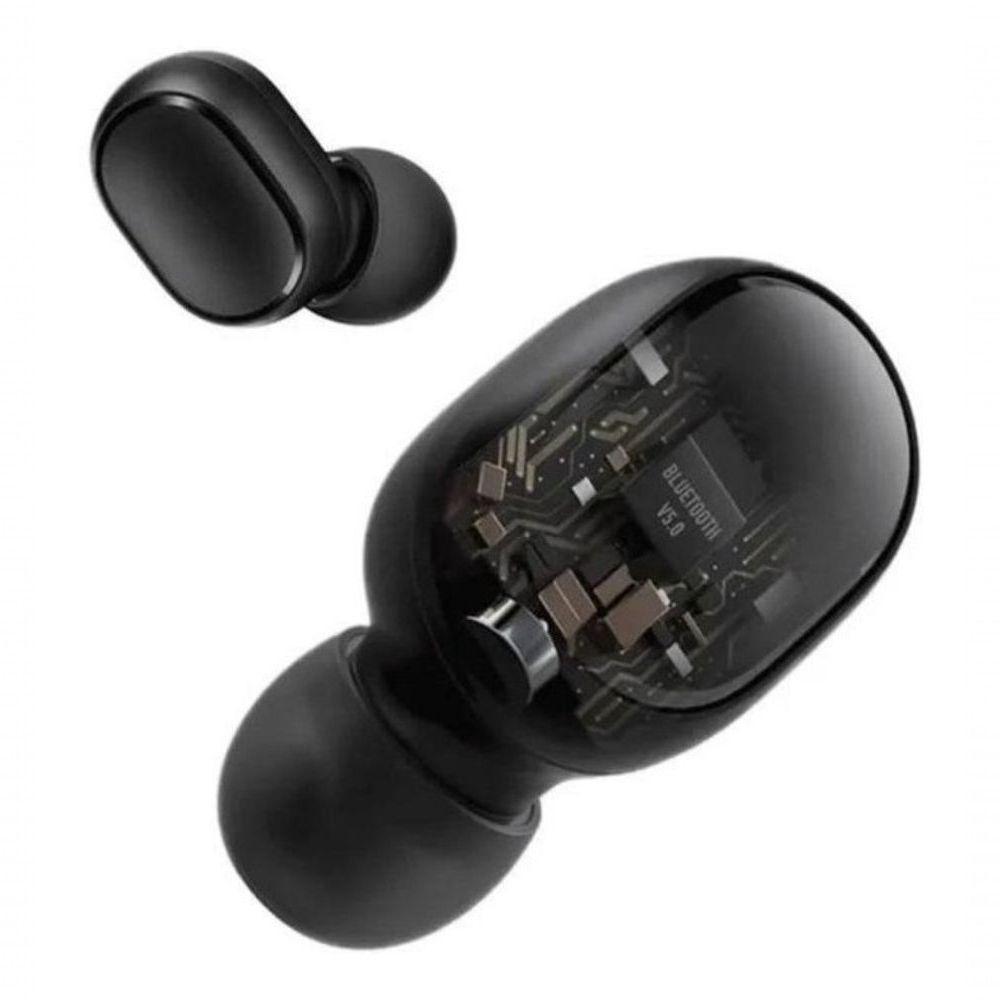 Fone De Ouvido Bluetooth Preto In-Ear P/ Pocophone X3 Pro - 4