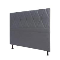 Cabeceira Cama Box Casal Js Heloisa 1,60 M Grafite - 3