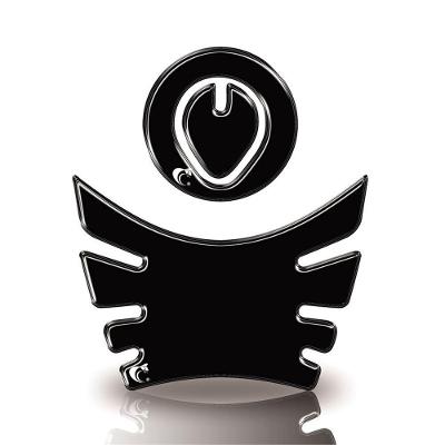 Adesivo Protetor De Tanque Bocal Bros Preto Preto