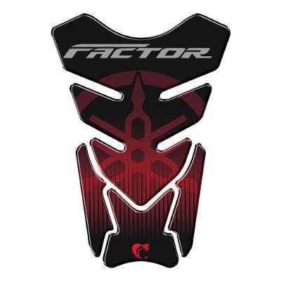 Protetor De Tanque Adesivo Moto Yamaha Factor Vermelho Vermelho