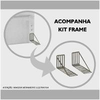 Cabeceira Cama Box Solteiro 90cm Diamante D10 Corano Marrom - 7