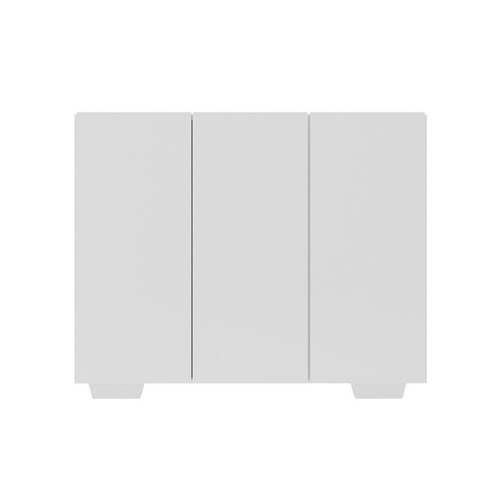 Armário Lavanderia Com 3 Portas 90 Cm Mp5034 Branco - 5