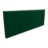 Cabeceira Painel Clean Cama Box Casal 140cm Suede Verde - 1