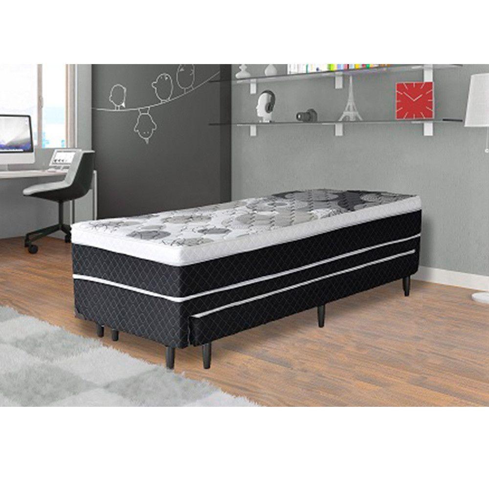 Bicama Umaflex Conjugada Romeo Solteiro Pt/Br Estampado - 2