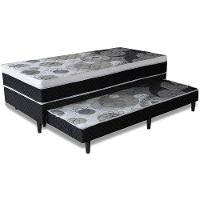 Bicama Umaflex Conjugada Romeo Solteiro Pt/Br Estampado - 3