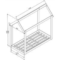 Mini Cama Infantil Montessoriano Meu Fofinho Art In Móveis Branco - 2