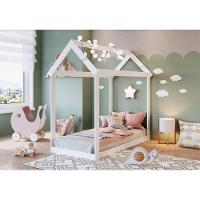 Mini Cama Infantil Montessoriano Meu Fofinho Art In Móveis Branco - 4