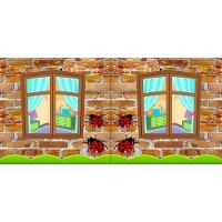 Cama Infantil Com Protetor E Cortina 90 Imaginação Meu Fofinho Art In Móveis Branco - 3