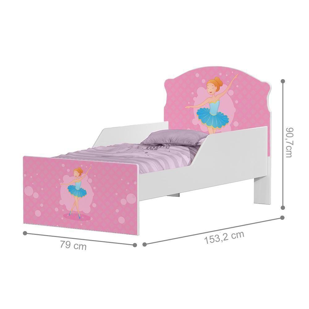 Mini Cama Bailarina Com Colchão - 2