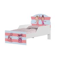 Mini Cama Bailarinas Meninas Com Colchão - 2