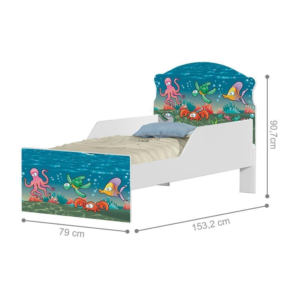 Mini Cama Aquário Com Colchão - 4
