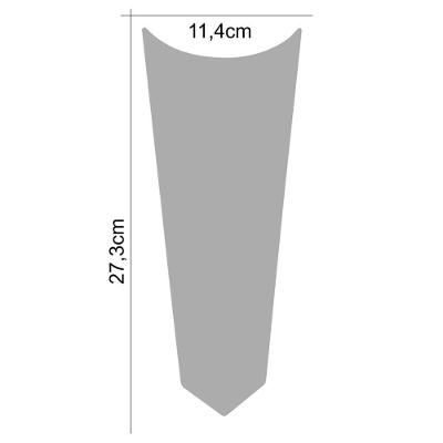 Adesivo Faixa Gravata Tanque Moto Honda Asa Cor Preto