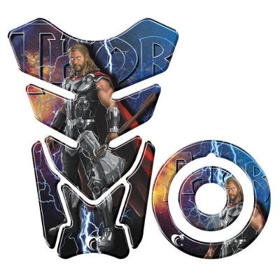 Adesivo Protetor Tanque E Bocal Moto Yamaha Thor Cor Azul