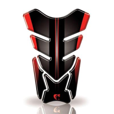Protetor De Tanque Adesivo Moto Honda, Yamaha E Suzuki Varias Vermelho