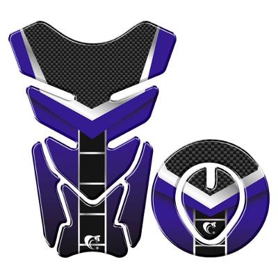 Protetor Tanque E Bocal Adesivo Moto Honda Até 2017 Azul
