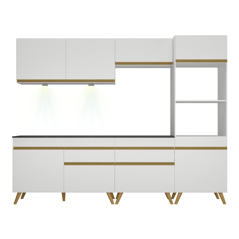 Cozinha Completa 5 Peças Com Leds Mp2035 Veneza Up - 1