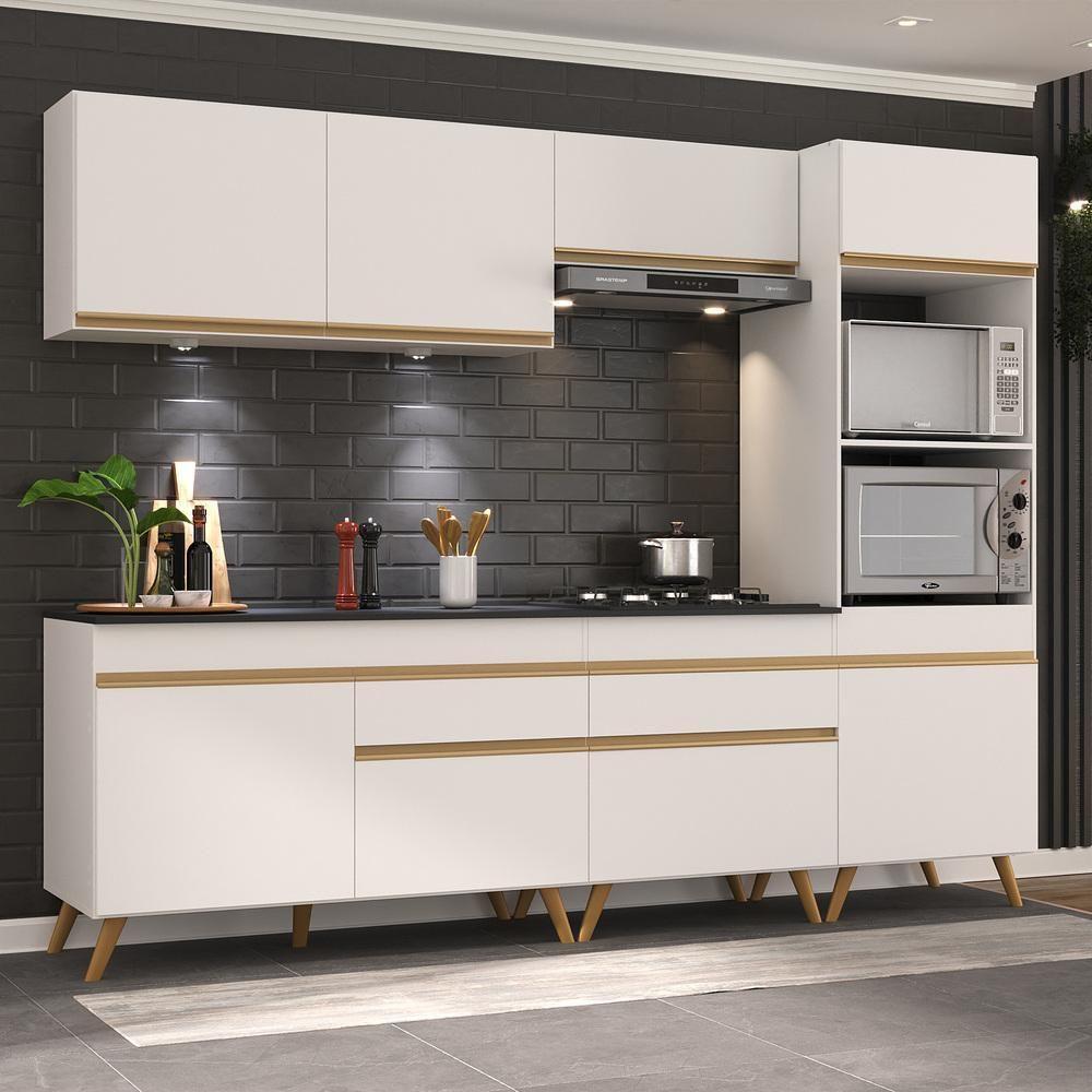 Cozinha Completa 5 Peças Com Leds Mp2035 Veneza Up - 2