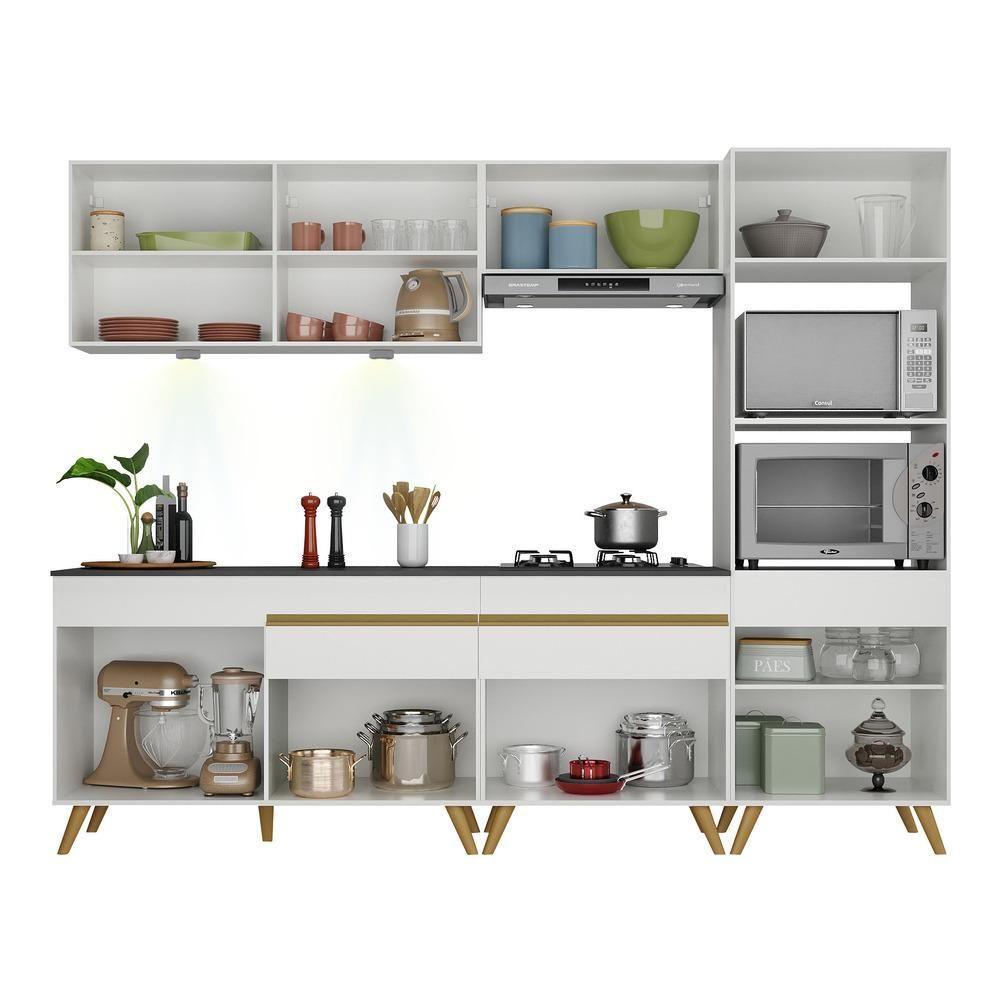 Cozinha Completa 5 Peças Com Leds Mp2035 Veneza Up - 3