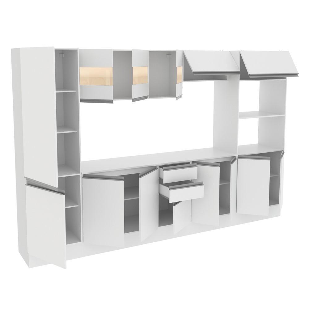 Cozinha Madesa Smart Modulada com Armário Balcão e Tampo - 5