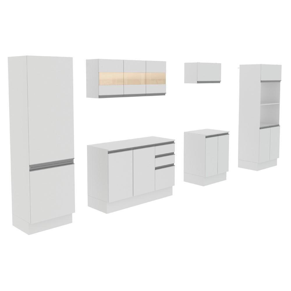 Cozinha Madesa Smart Modulada com Armário Balcão e Tampo - 10