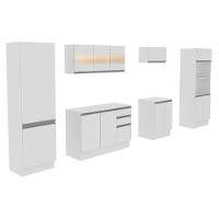Cozinha Madesa Smart Modulada com Armário Balcão e Tampo - 10