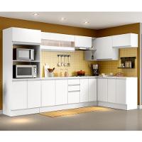 Cozinha Completa Modulada de Canto Smart 100% MDF Madesa - 1
