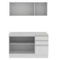 Cozinha Compacta 100% MDF Smart 120 cm Modulada Madesa - 5