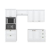 Cozinha Compacta 4 Peças Com Torre Quente Nova York Branco - 8