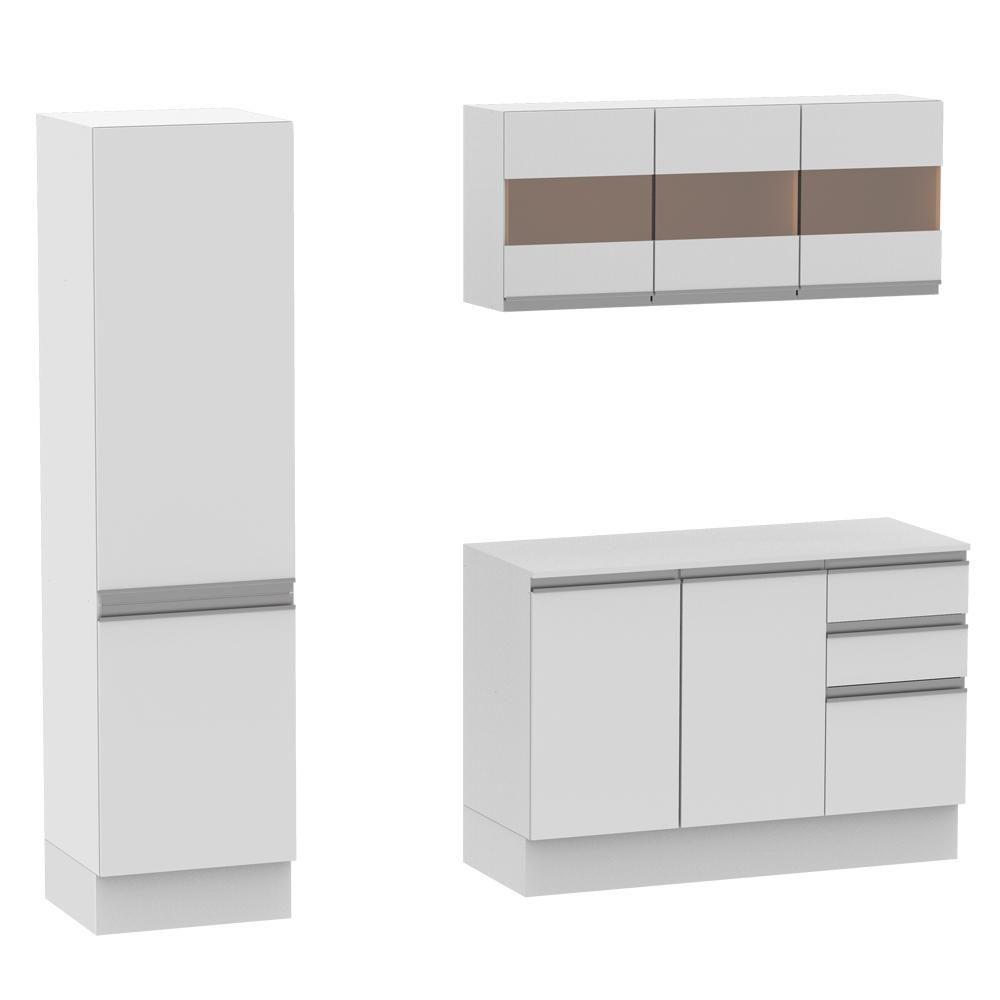 Cozinha Compacta Smart Modulada 170 cm Madesa - 4