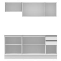 Cozinha Compacta 100% MDF Smart Modulada Madesa