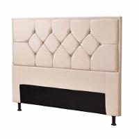 Cabeceira Js Mali Estofada 160 Cm Casal Marfim - 2