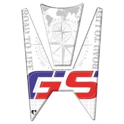 Adesivo Protetor Tanquetank Pad Moto Bmw Branco Branco