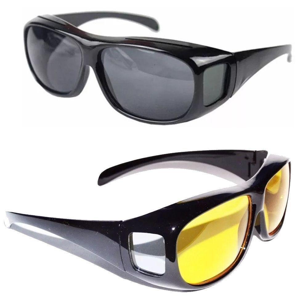 Oculos Visao Noturna 2 Un. Moto Dia E Noite Polarizado - 5