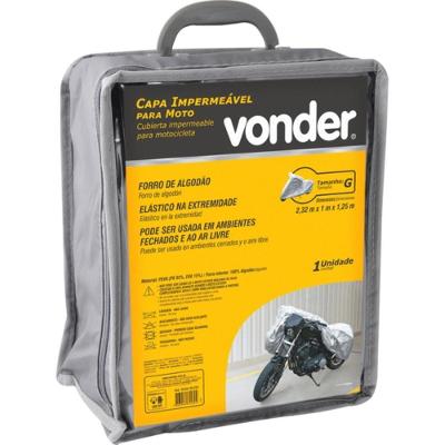 Capa Impermeável Para Motos Tam. G Vonder