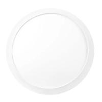 Painel De Led Sobrepor 18w Redondo Branco Frio Bivolt - 8