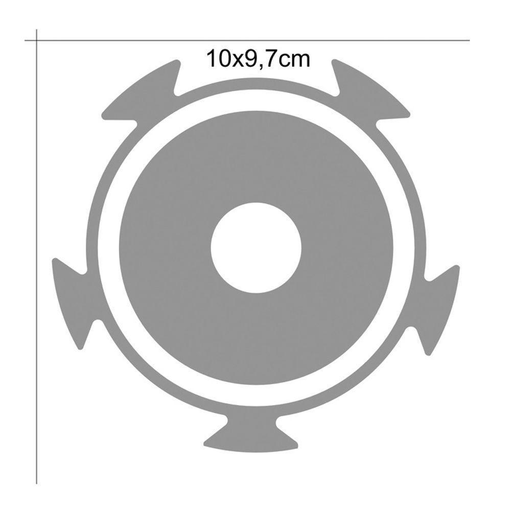Adesivo Bocal Moto Yamaha Fz15 Ano2022/2023 Preto - 2