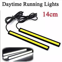 Par Barra Led Super Farol Drl Luz Diurna 12V Carro & Moto - 4