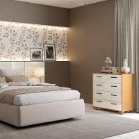 Cômoda Com 04 Gavetas Essence D03 Freijó Off White Brilho - 9