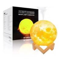 Umidificador Lâmpada Lua Difusor De Aroma Ar Ultrassônico - 2