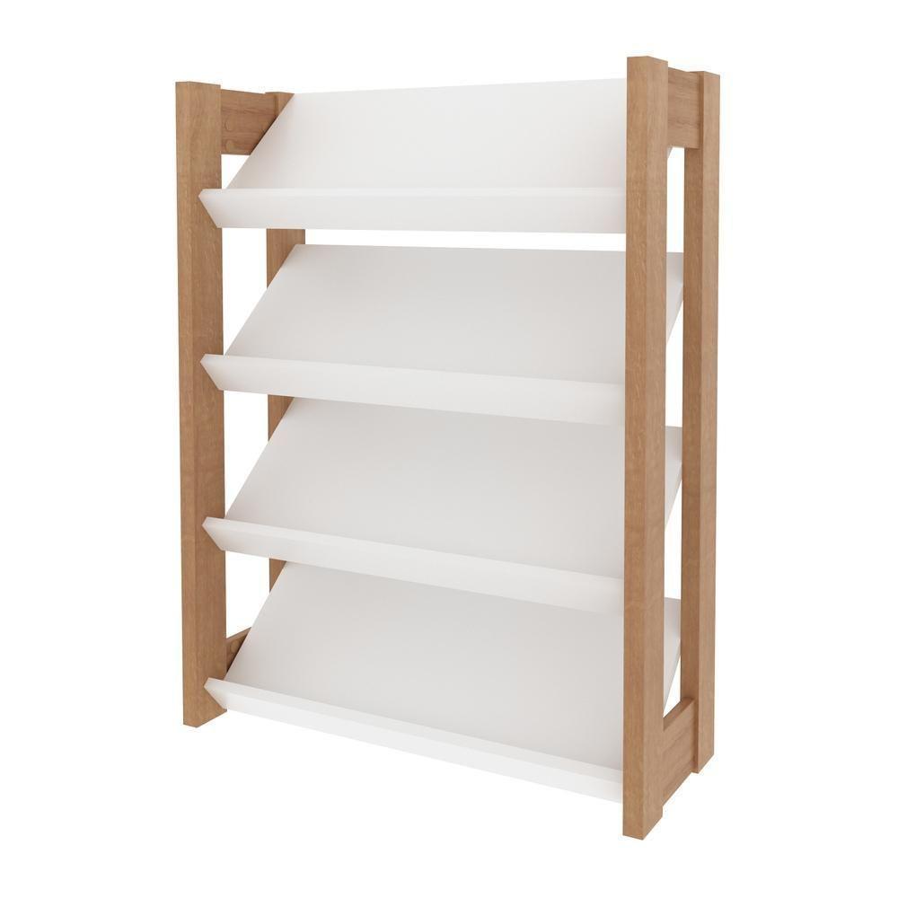 Sapateira Multimóveis Cr35006 Branco/amêndoa - 2