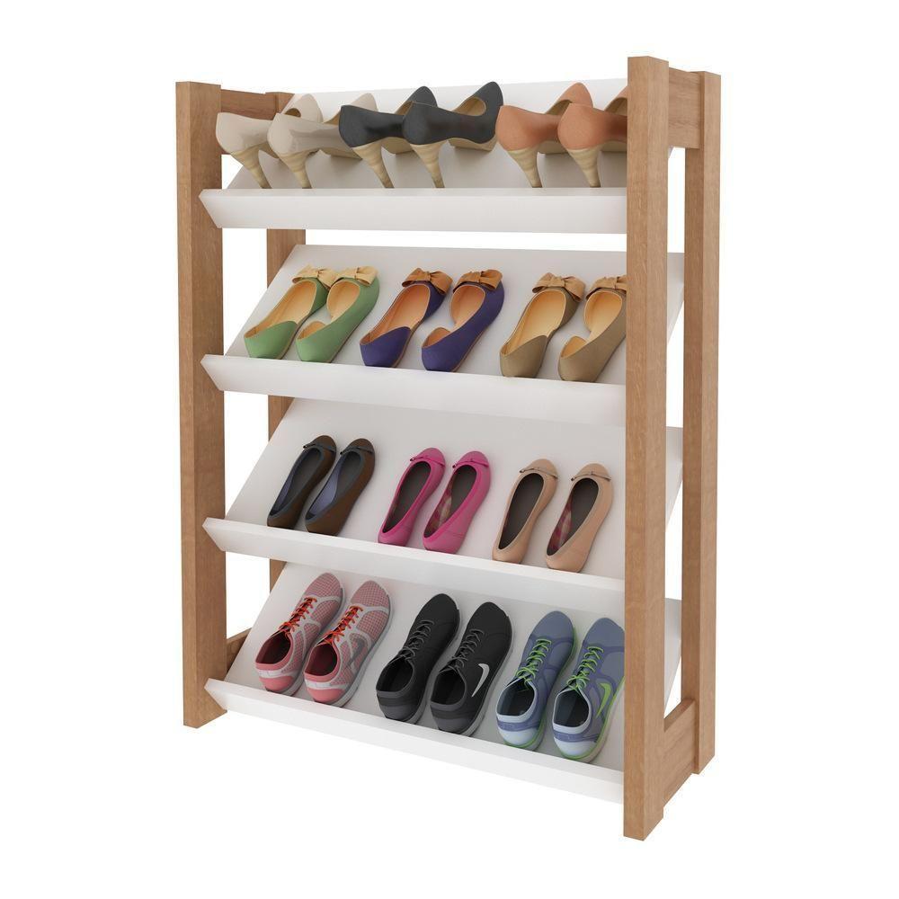 Sapateira Multimóveis Cr35006 Branco/amêndoa - 5