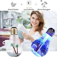 Difusor Elétrico Umidificador Ar Ambiente Usb Luminária Lâmpada Aromas L - 5